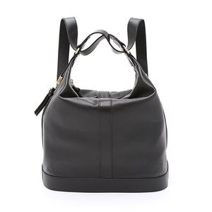 Foley + Corinna Leather Convertible Hobo/Backpack
